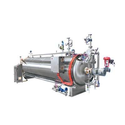 Rotary retort